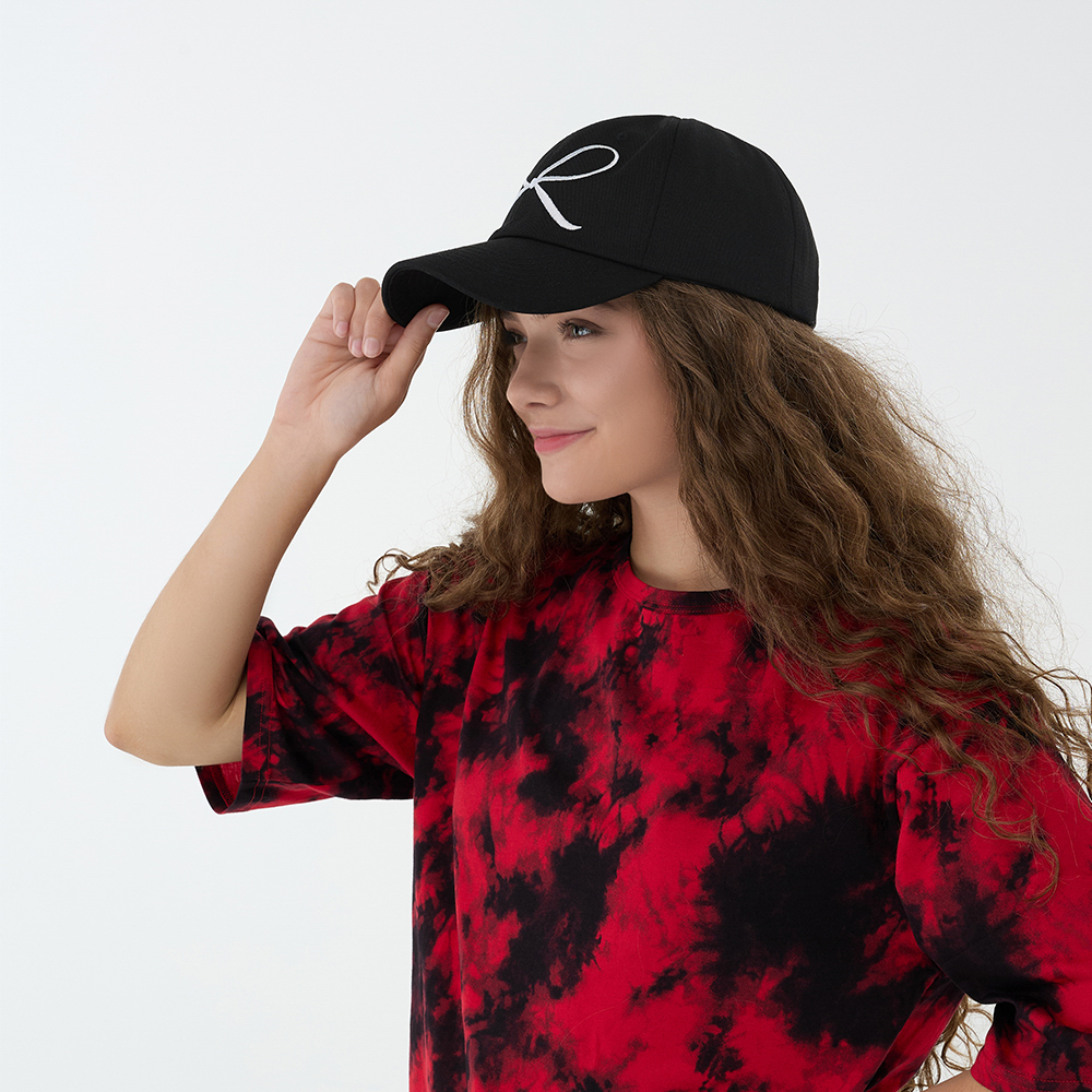 GALANTE Кепка для взрослых, р.56-58, 100% хлопок, черный, ВЛ25-14, #1 - #6