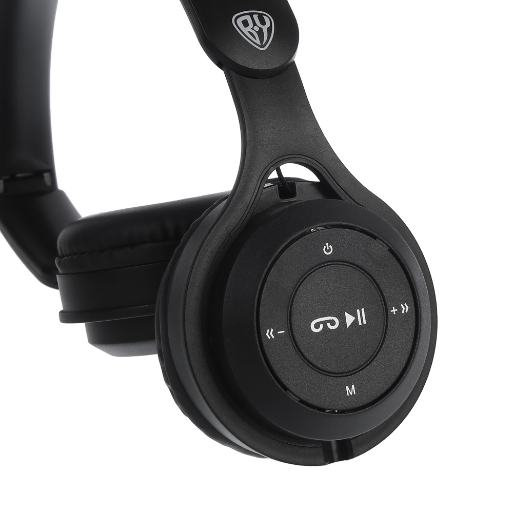 Наушники беспроводные полноразмерные BY Beatra, 250мАч, BT5.0, чёрный - #2