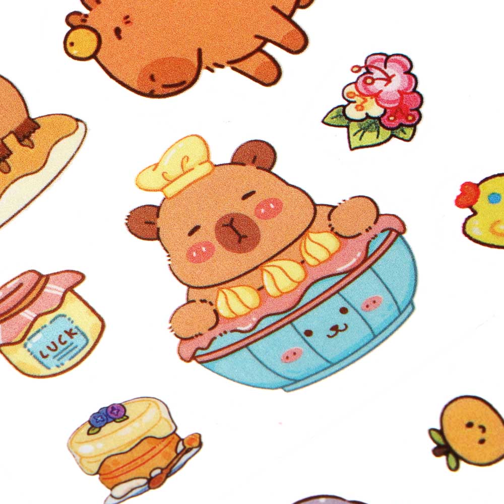 Набор наклеек в коробке 96шт, PET, микс 4 дизайна - #5