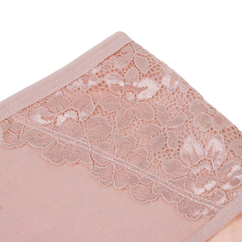 GALANTE Трусы женские макси с декором, р.52, 95%хлопок, 5%спандекс, бежевый, НБ25-14 - #2