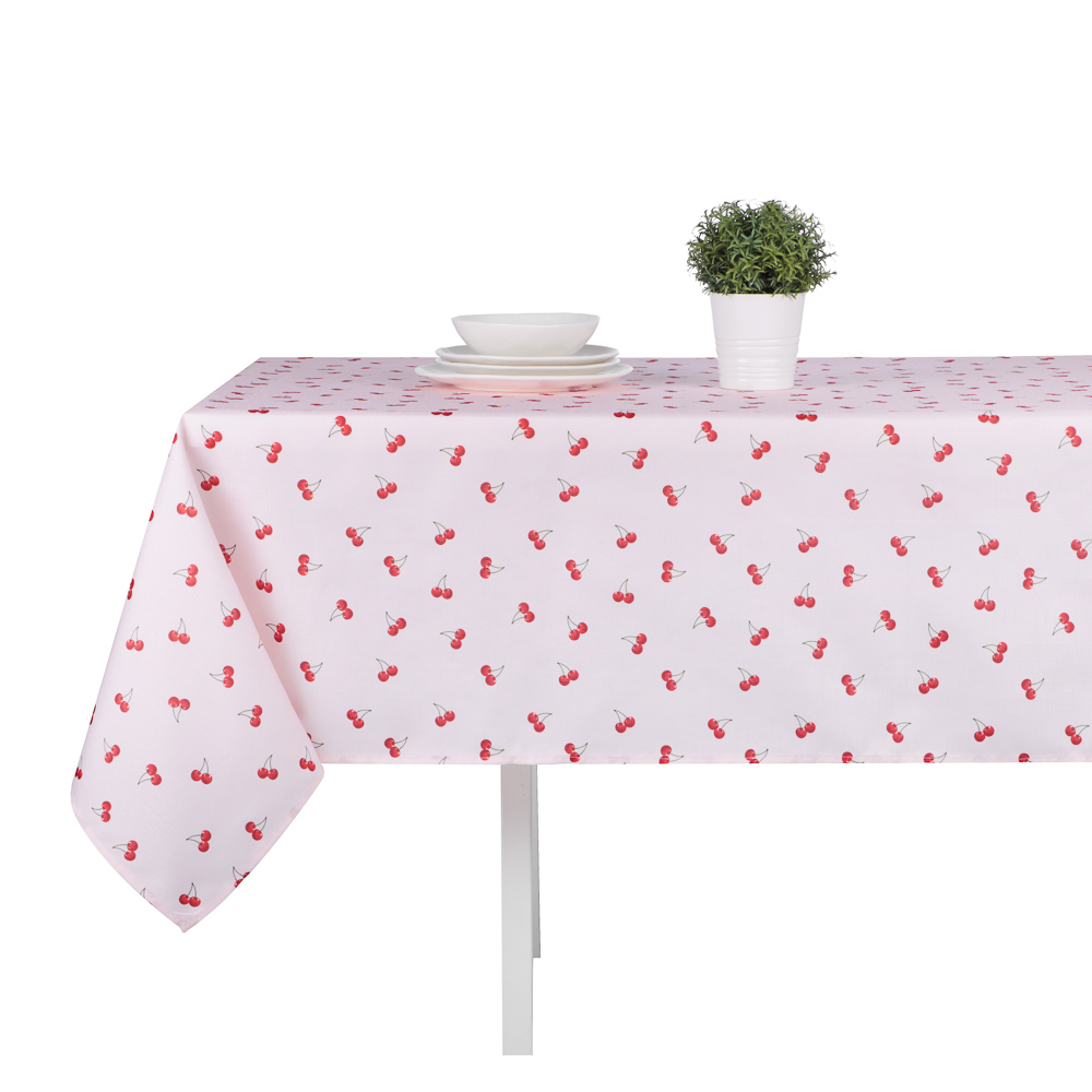 Скатерть текстильная тм PROVANCE Черри 140х180см, 100% полиэстер - #1