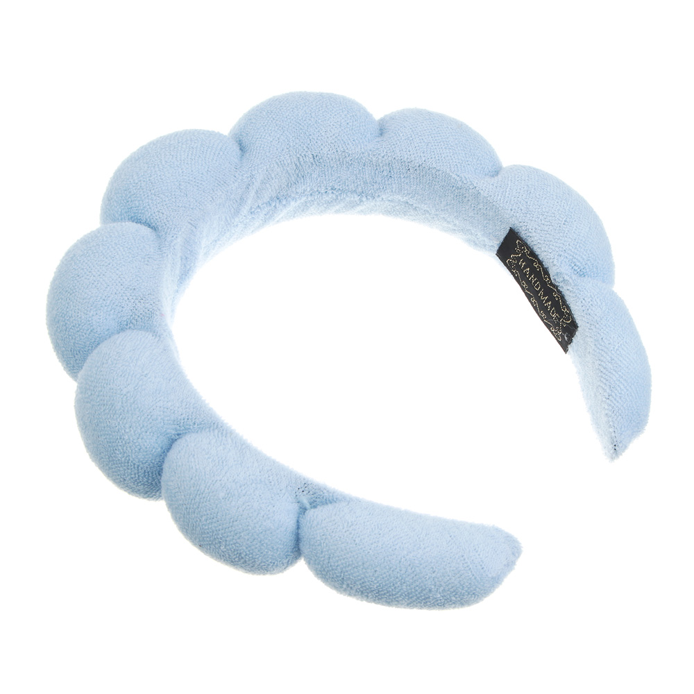 Набор 12шт тм ЮНИLOOK (ободок 1шт, напульсники 2шт, пуховка 3шт, д тона 3шт, блендер 3шт), 3цвета - #5