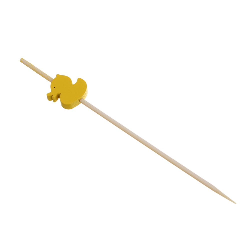Шпажки "Утята", 12x1,7см, бамбук, дерево, 24 шт - #2