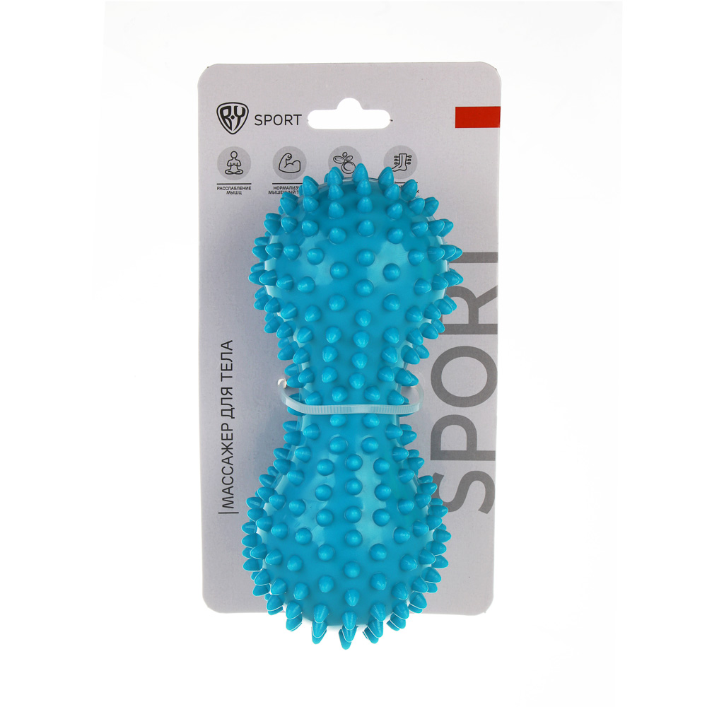 Массажер для тела тм BY SPORT, 15х7см, ПВХ, 2 цвета - #5