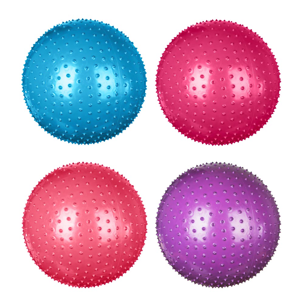 Мяч для фитнеса SilaPro, массажный - #1