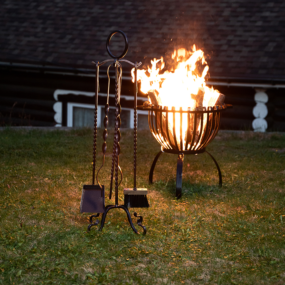 Комплект для камина 4 5 предметов 27x27x95см - #16