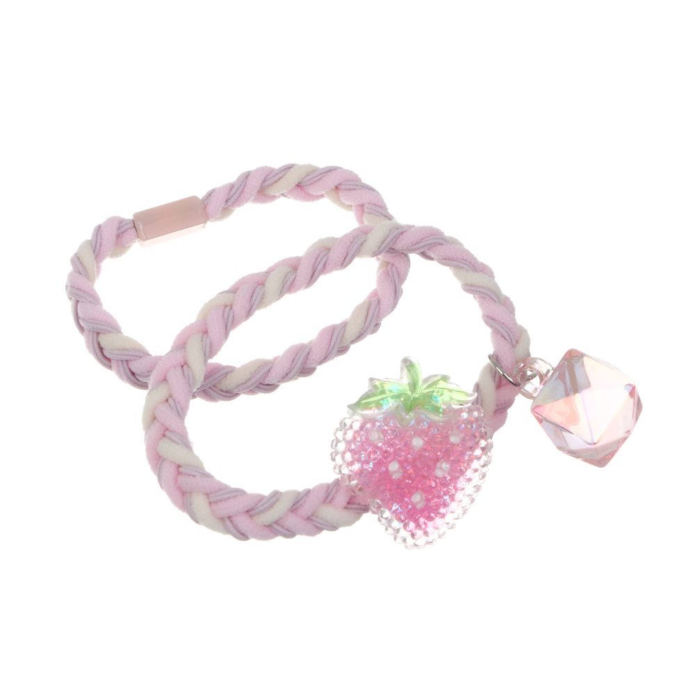 ЮНИLOOK Резинки для волос 2шт, d5,5см, полиэстер, акрил, 6 дизайнов, ACS25-18 - #2