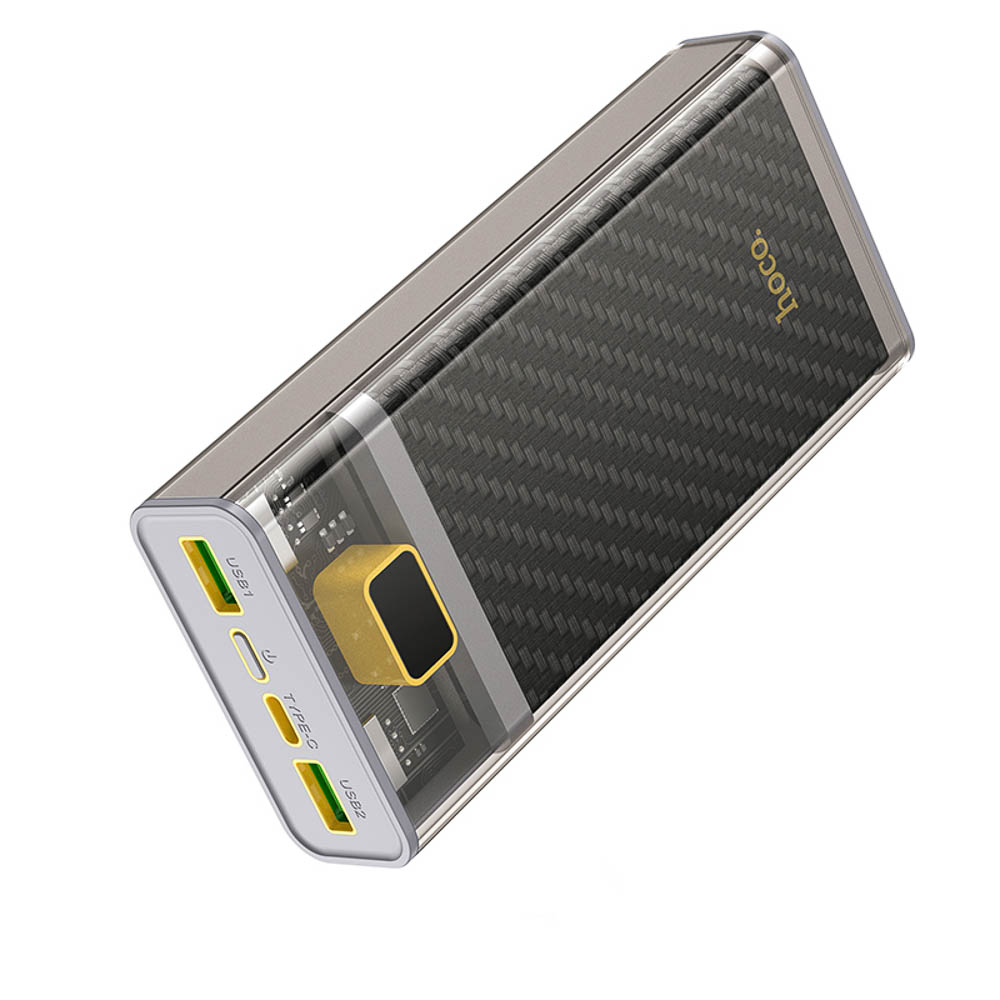 Аккумулятор мобильный hoco. модель J103A 20000мАч, 22.5Вт, серый - #5