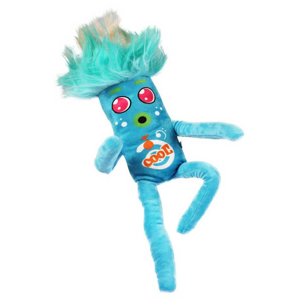 МЕШОК ПОДАРКОВ Игрушка мягкая "Разноцветные длинношерстики", текстиль, 12х40х6см, 6 цветов - #5