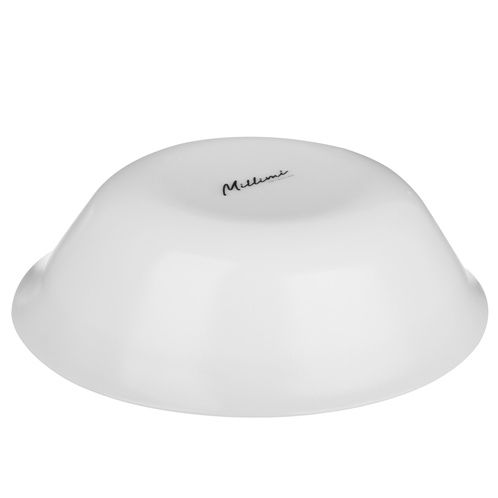 MILLIMI Графит Салатник, опаловое стекло, 760мл, 19х5.4см - #5