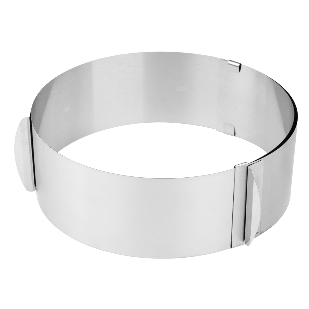 SATOSHI Форма для выпечки раздвижная 16-30х8см, нерж.сталь - #6