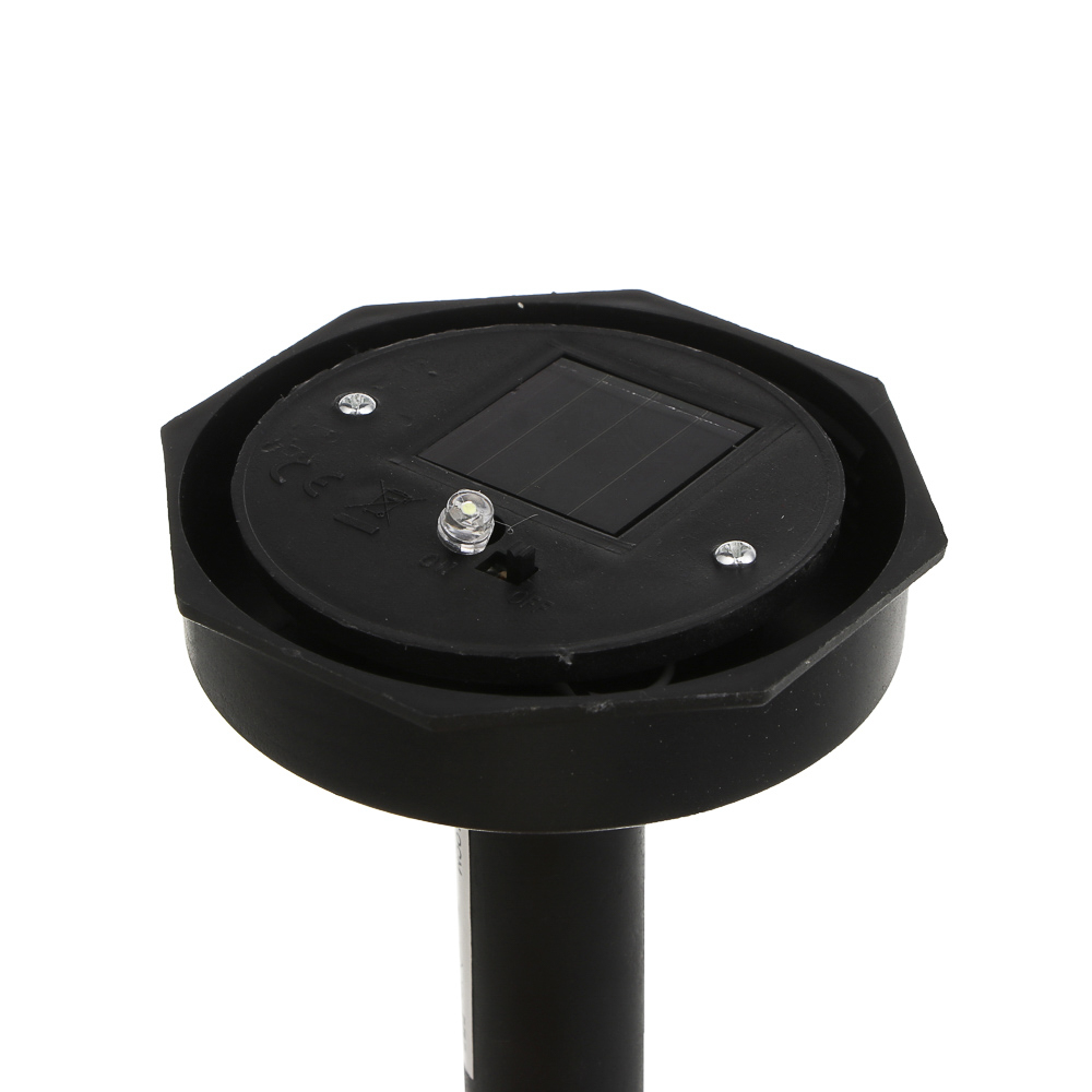 INBLOOM Фонарь садовый на солн. батарее, Шар, 10х10х34см, 1LED, белый, 1x1.2V 40mAh NI-MH, пластик - #4