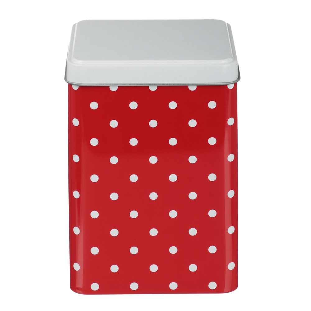 Банки для сыпучих продуктов тм VETTA, Горошек, 10x10x15см, жесть - #2