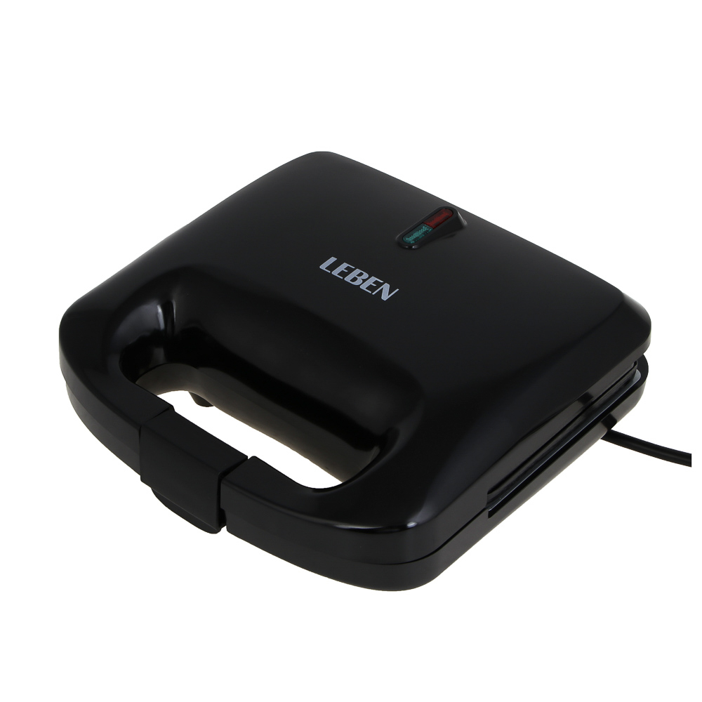 LEBEN Мультипекарь 3-в-1, 1000 Вт, 3 съёмных панели (орешки, венские вафли, гриль) - #11