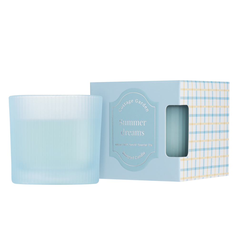 Свеча ароматизированная тм NEW GALAXY Cottage garden 90г,Wild Honey, Summer Dreams, Cherry Blossom - #4