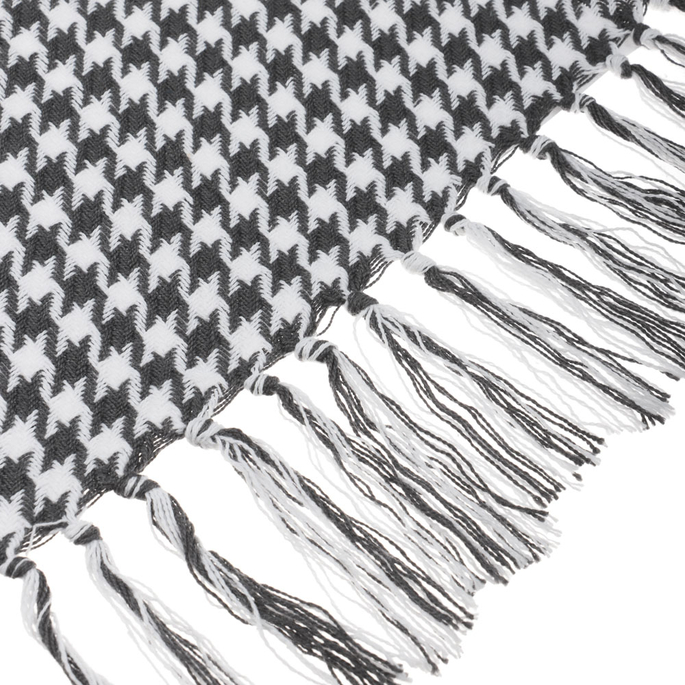 PROVANCE Special Плед хлопок, 200х220см, черно-белый - #5