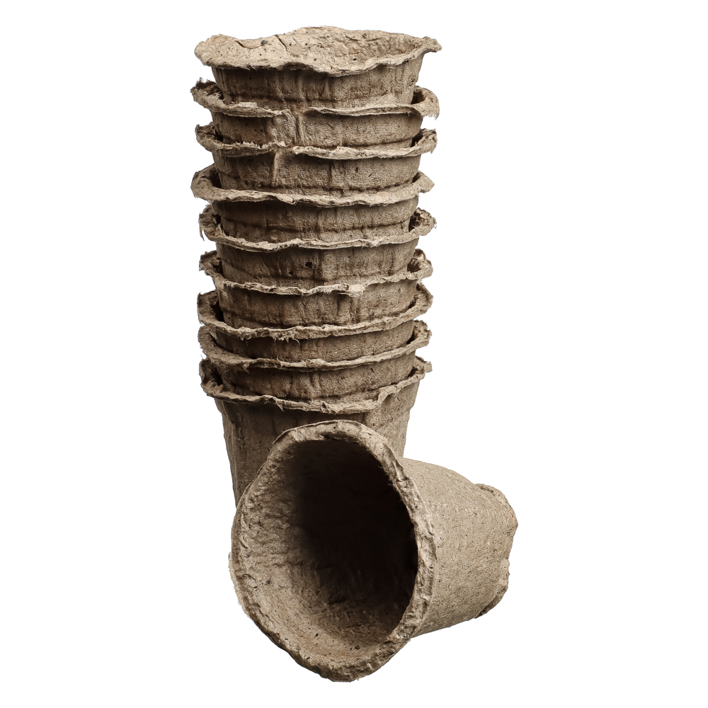 Набор торфяных горшочков 80x80мм 10шт - #4