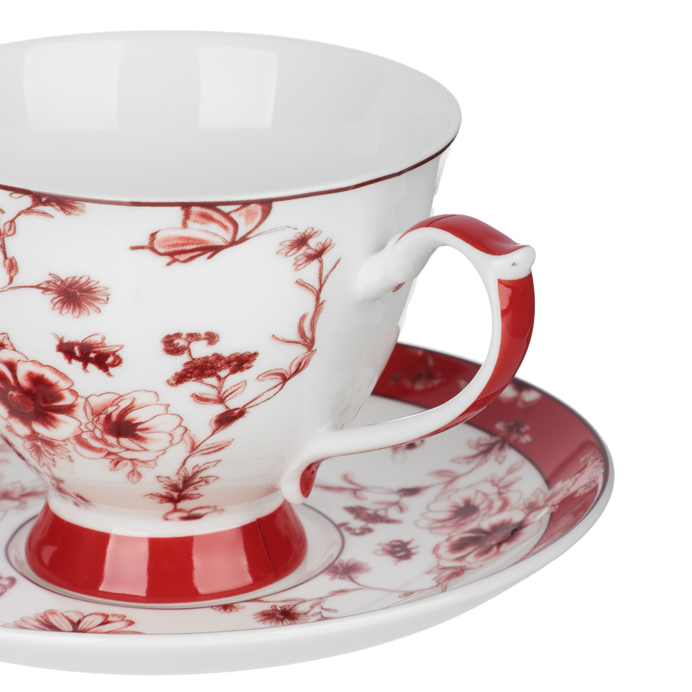 Набор чайный 4 пр., 220мл, MILLIMI, Дуэт, фарфор - #4