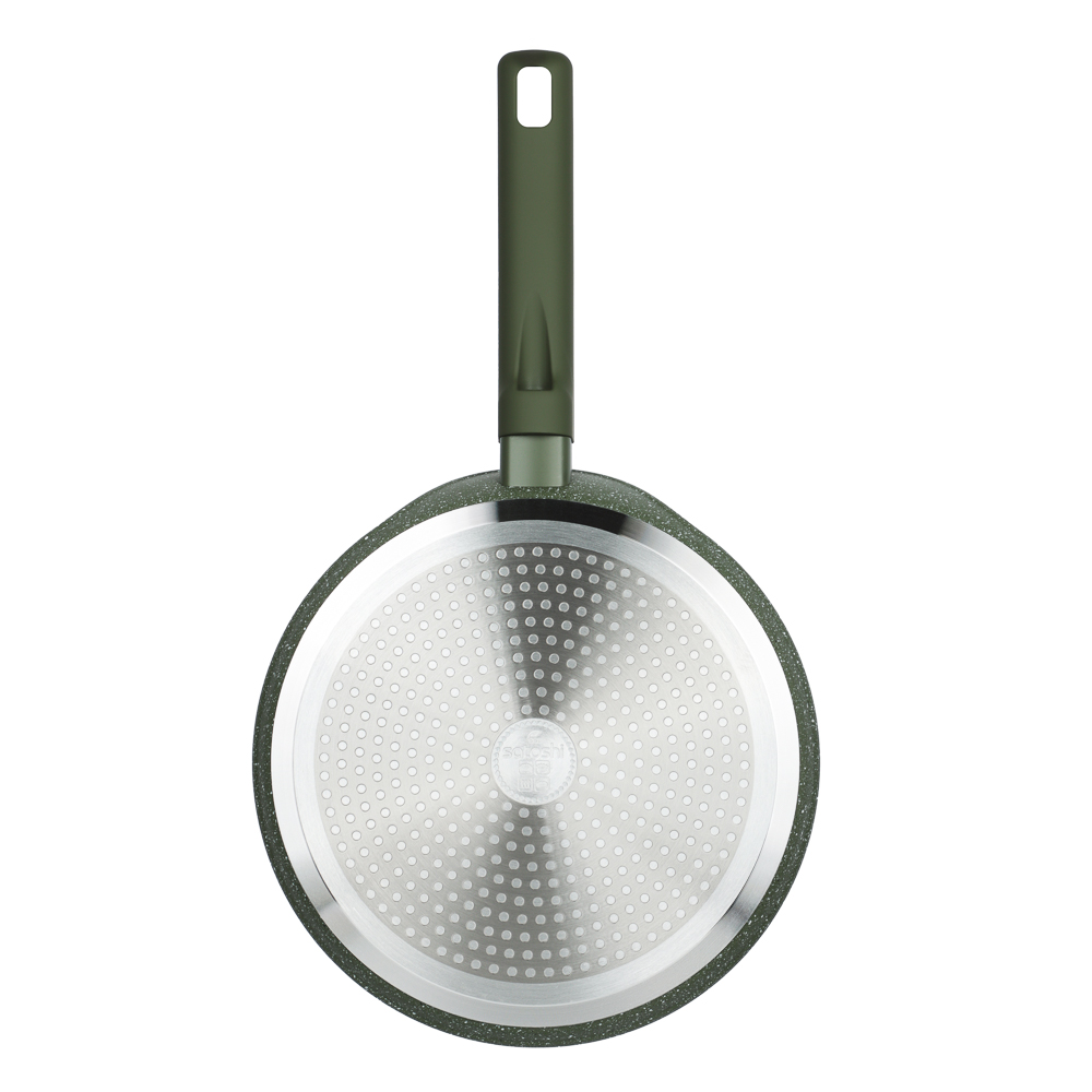 SATOSHI Кантри Сковорода литая блинная d24см, антипригарное покрытие мрамор, индукция, 3 цвета - #11