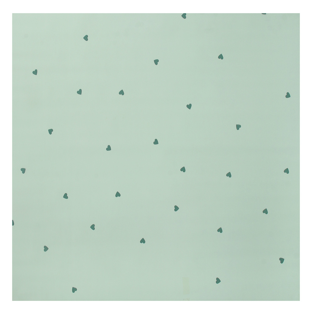 Пленка для упаковки подарков и цветов с узором, 2 шт по 57х57 см, Сердечки, 5 дизайнов - #2