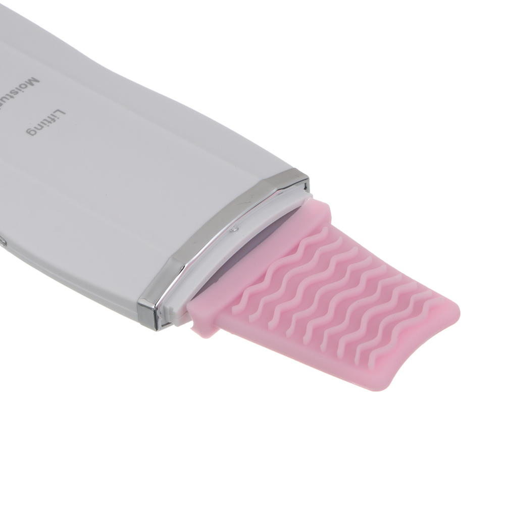 LEBEN Аппарат для массажа и чистки лица, 3 режима, 2 насадки, 200мАч, белый - #7