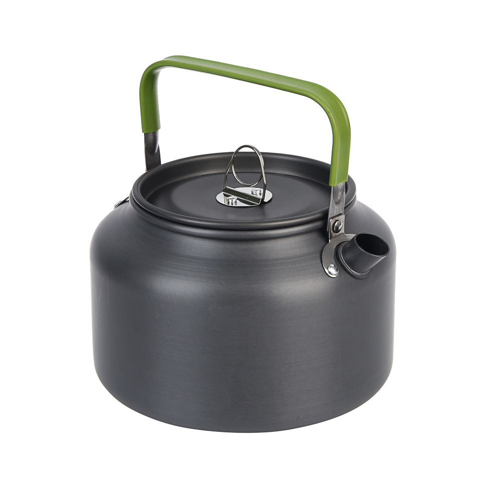 Чайник туристический тм BY Русские Супергерои, костровой, 1,8л, анодированный алюминий - #1