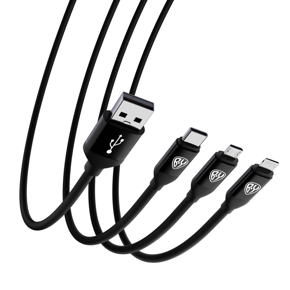 Кабель для зарядки Forza "3 в 1",iP/Micro USB/Type-C - #5