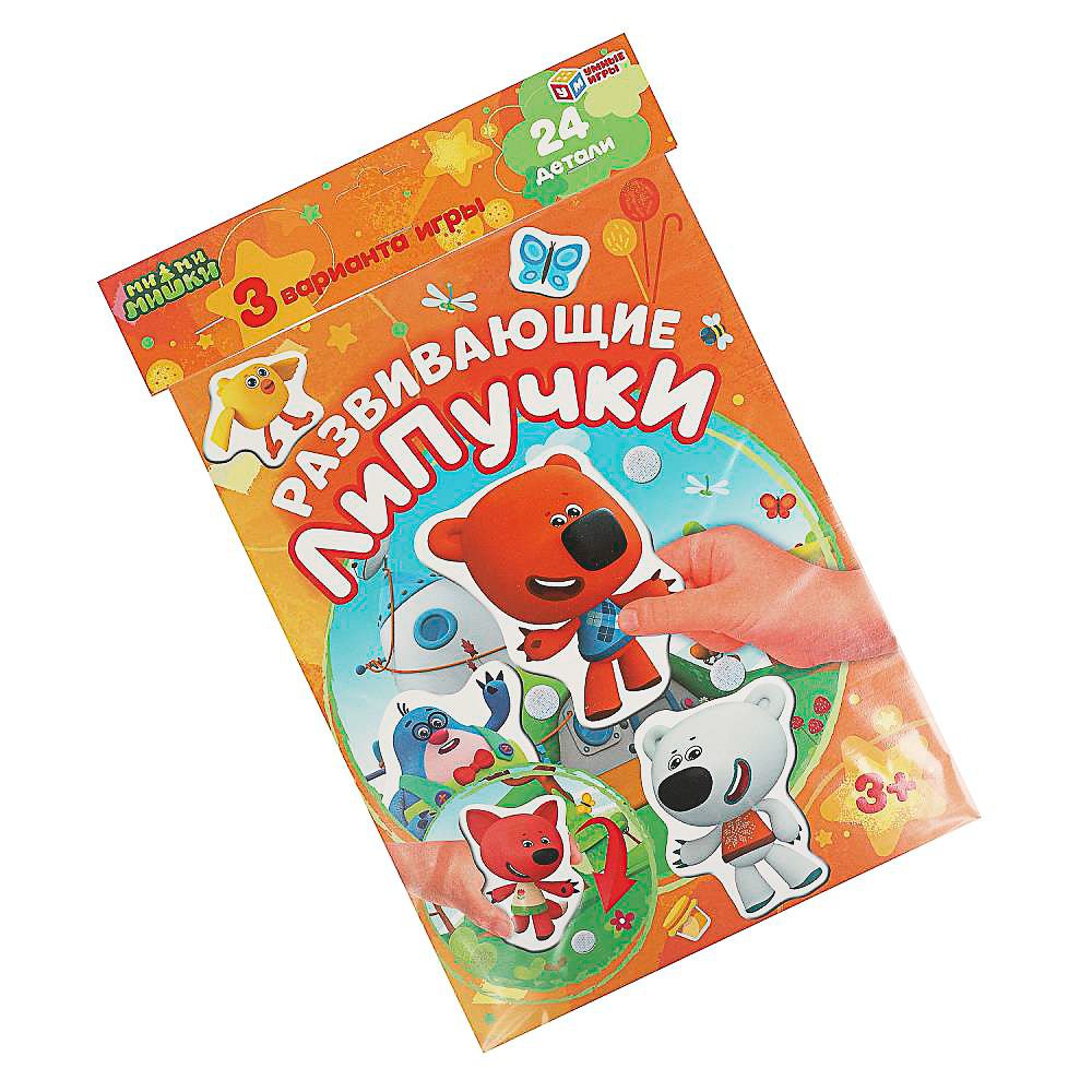 УМКА Развивающая игра "Липучки", в коробке, 22,х35х1см, 4 дизайна - #6