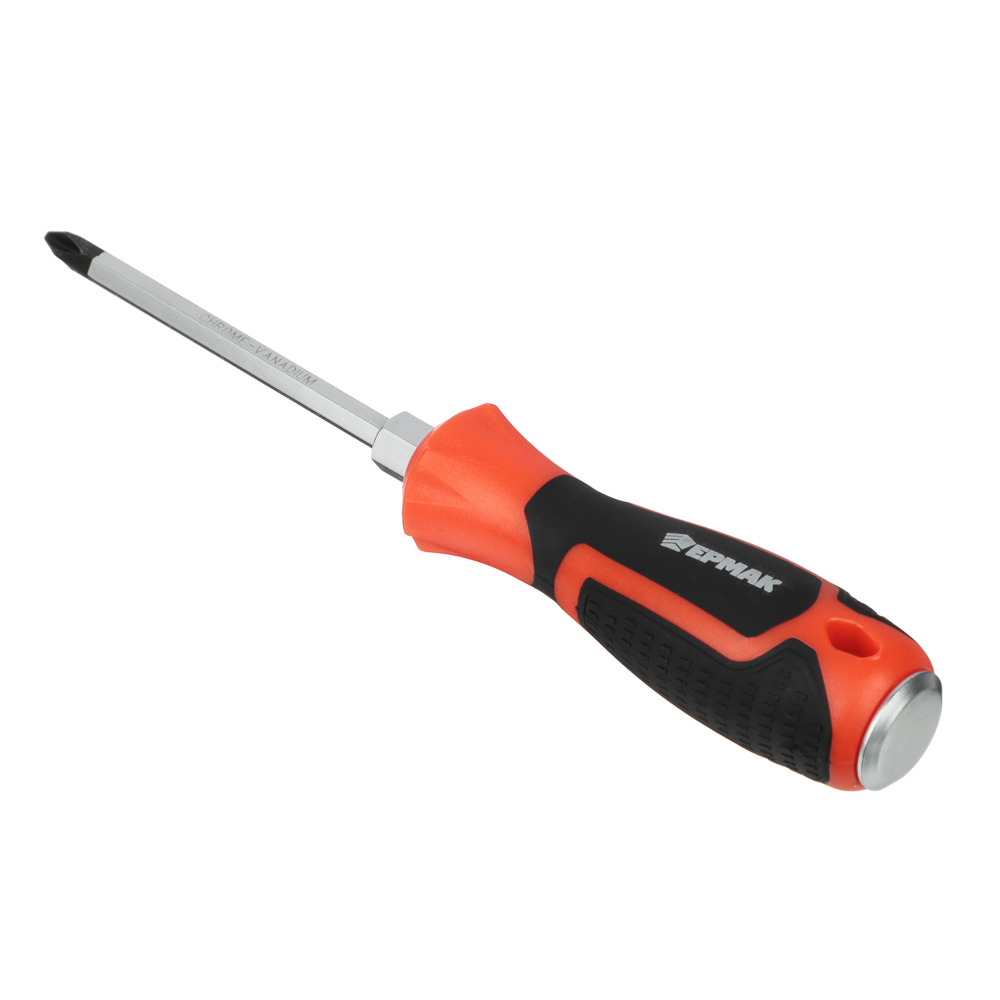 ЕРМАК Отвертка под ключ PH2x100мм, ударный затыльник - #2