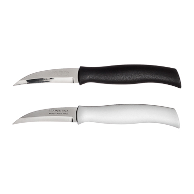 Нож для овощей 8 см Tramontina Athus, черная ручка, 23079/003 - #7