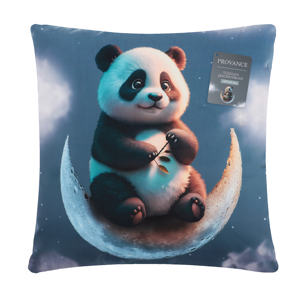 PROVANCE Панда Подушка декоративная 40х40см, 100% полиэстер - #8
