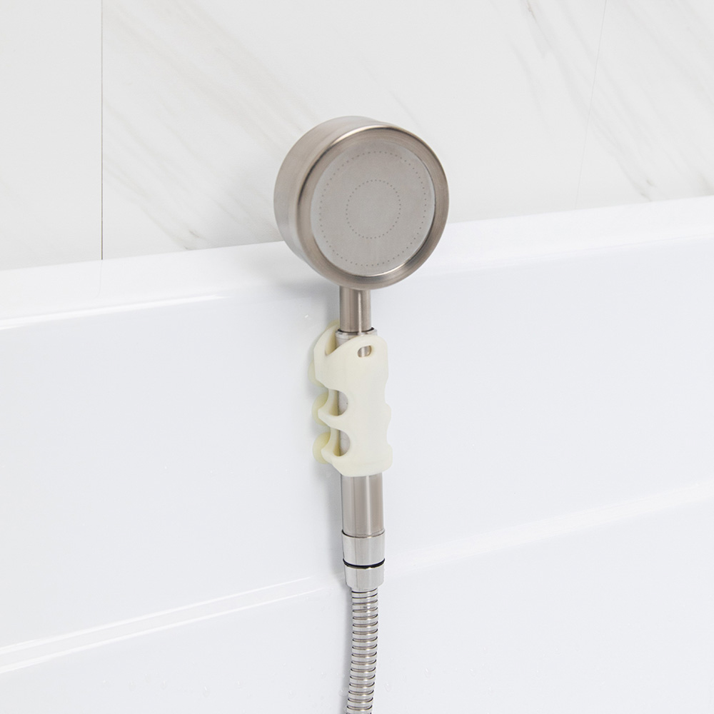 Держатель для лейки душа настенный, силиконовый на присосках - #6