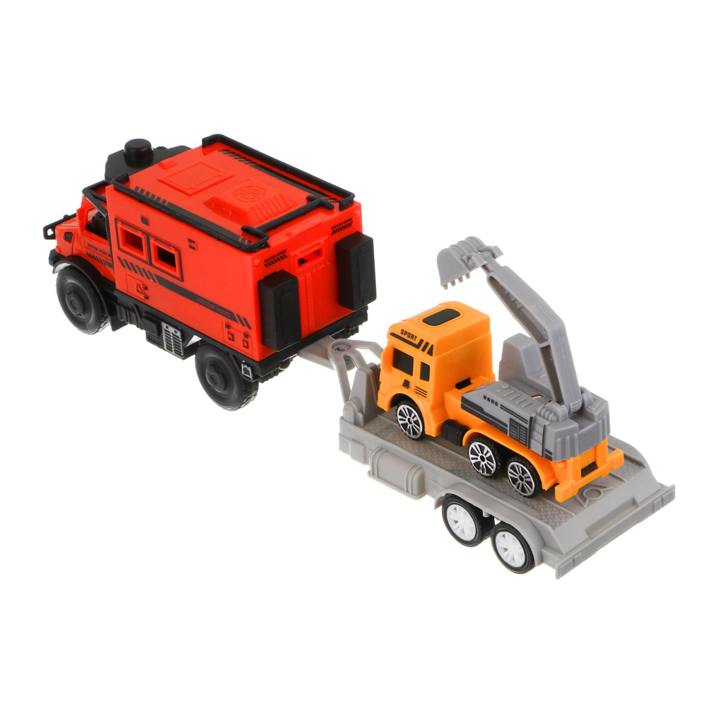 ИГРОЛЕНД Машина-перевозчик "Специальные службы", инерция, PP, 24,7х7х9 см, 4 дизайна - #5