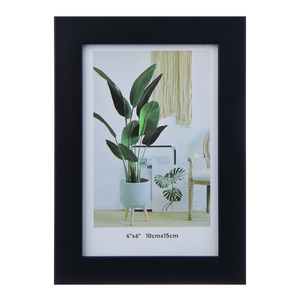 Фоторамка, 10x15 см, пластик, 2 цвета, арт.1 - #2