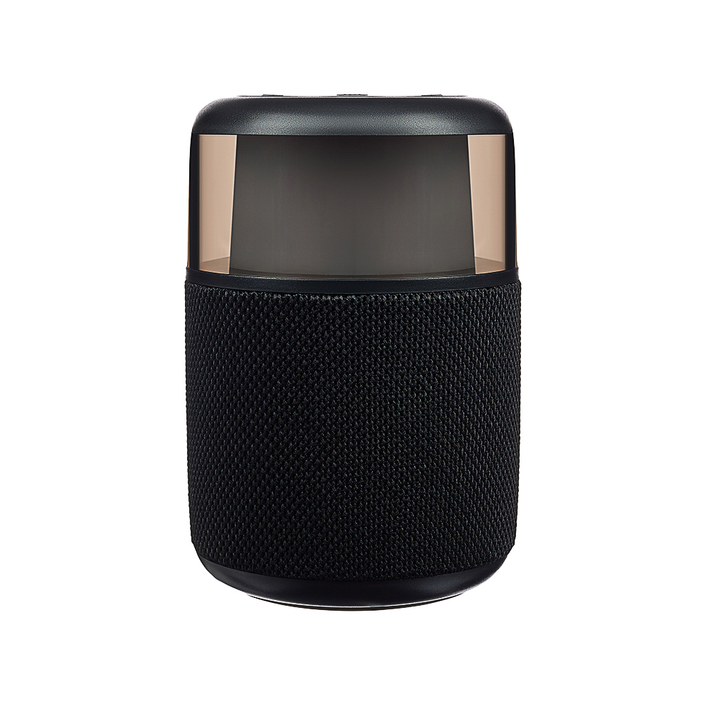 BY Колонка беспроводная GlowSound Mini, 5 Вт,подсветка, 1200мАч, microSD, ВШГ 12x8x8см, черный - #6