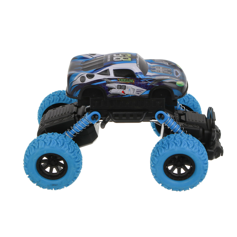 ИГРОЛЕНД Внедорожник инерционный, стреляет дисками, металл, РР, 18х12х11,3 см, 6 дизайнов - #4