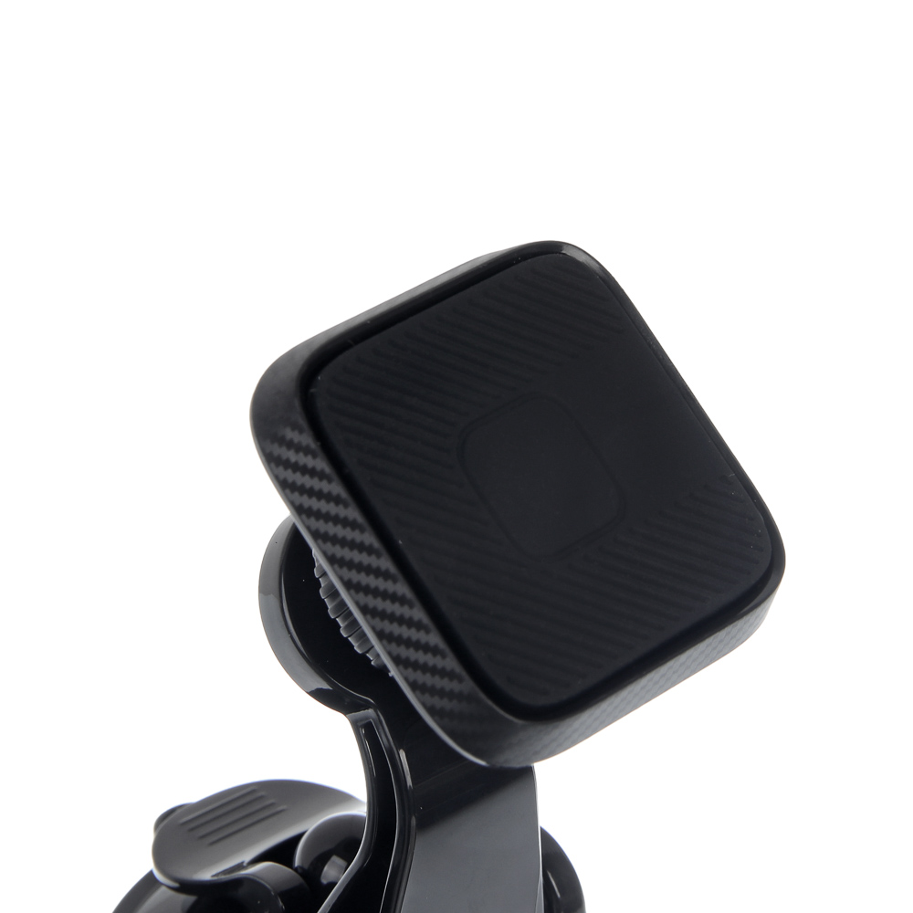 ЕРМАК Держатель телефона магнитный, на присоске, регулируемый угол, черный - #3