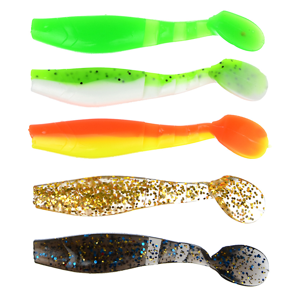 Приманка мягкая AZOR FISHING rendex Minnow, силикон, 10см, 4шт., 3 цвета - #1