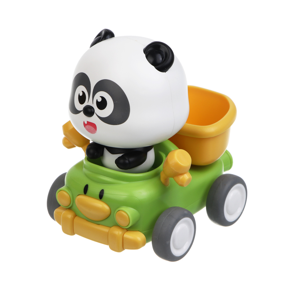 Игрушка для малышей в виде животных ИГРОЛЕНД  "Зверятки", ABS, 11,5х9х9,5см, 4 дизайна - #5