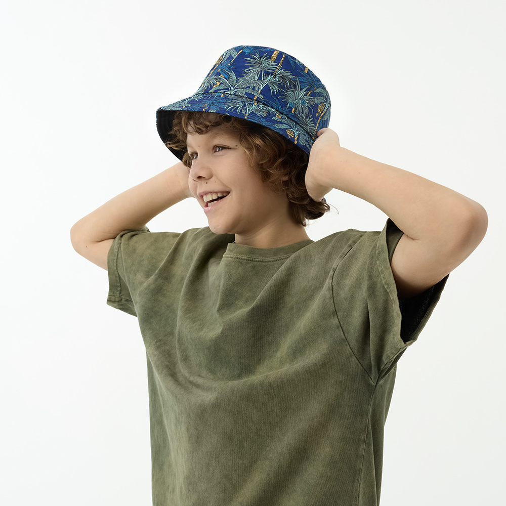 GALANTE Панама подростковая, р.56, 100% полиэстер, пальмы, ВЛ25-07, #5 - #6