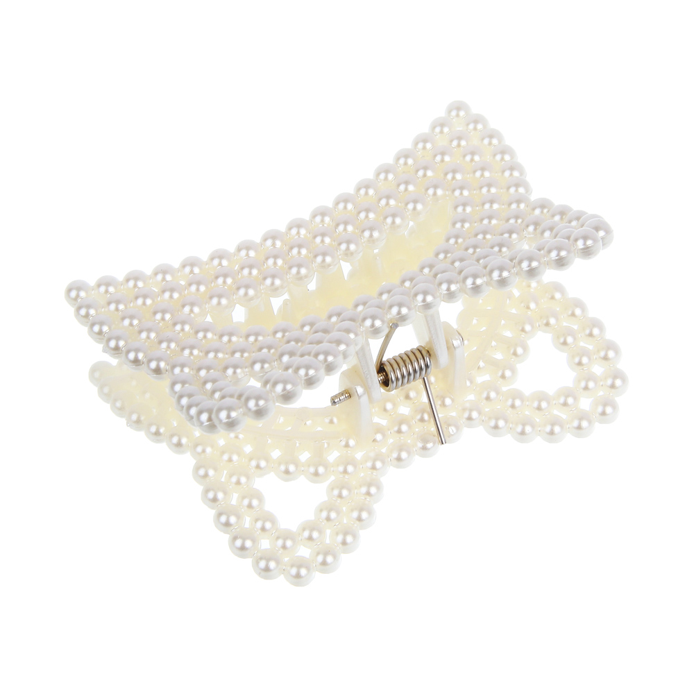 Краб для волос, тм ЮНИLOOK, 7-8см, полистирол, 6 дизайнов, #10 - #3