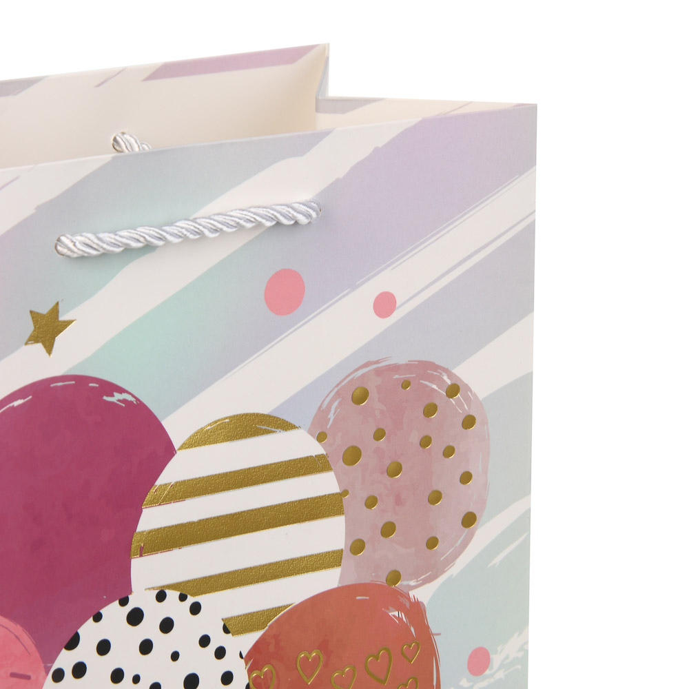 Пакет подарочный тм Fntastic M 18x23x10см, бумага, 4 дизайна, арт.5 - #3