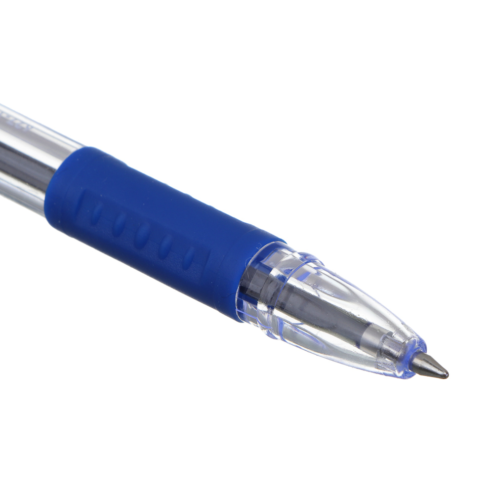 Ручка шариковая ClipStudio синяя, наконечник 0,7 мм, резиновый держатель - #3