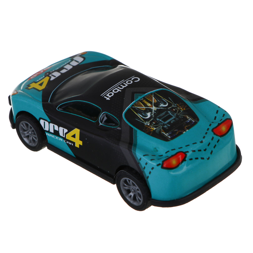 ИГРОЛЕНД Набор Машинка-перевертыш "Оборот 360", 2 шт., металл, 13х16,2х3см, 2 дизайна - #7