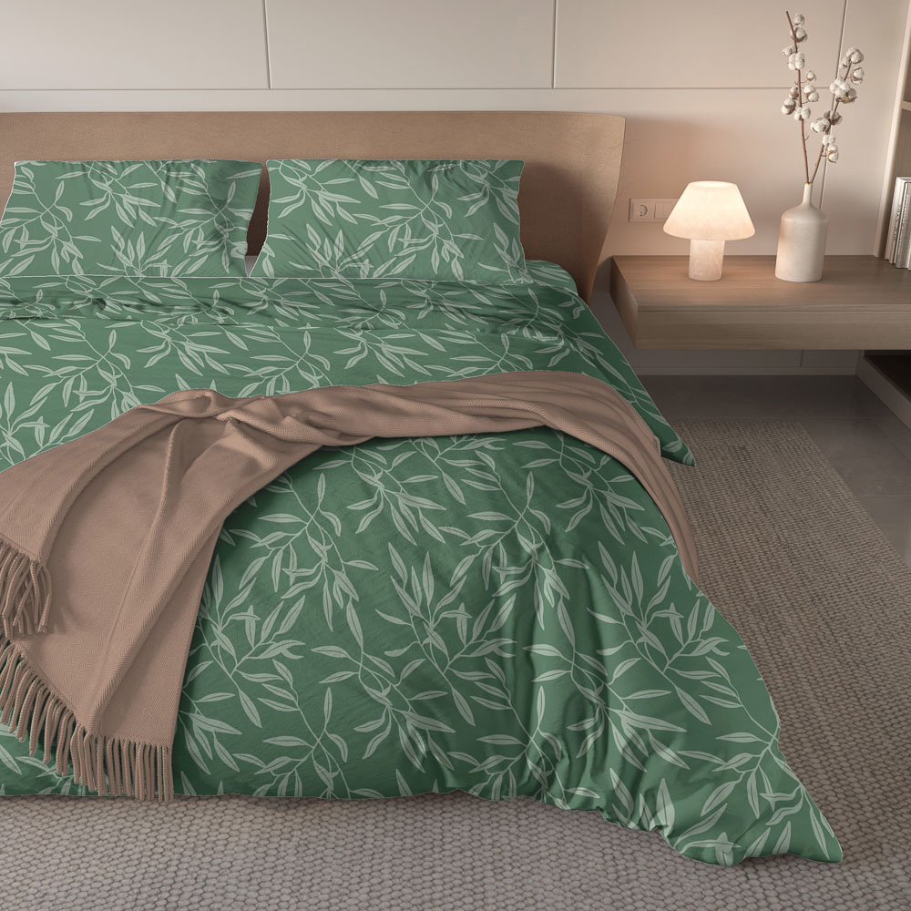 PROVANCE Мосс Комплект постельного белья 1,5 (4 предмета), микросатин, 100% полиэстер, 2 дизайна - #4