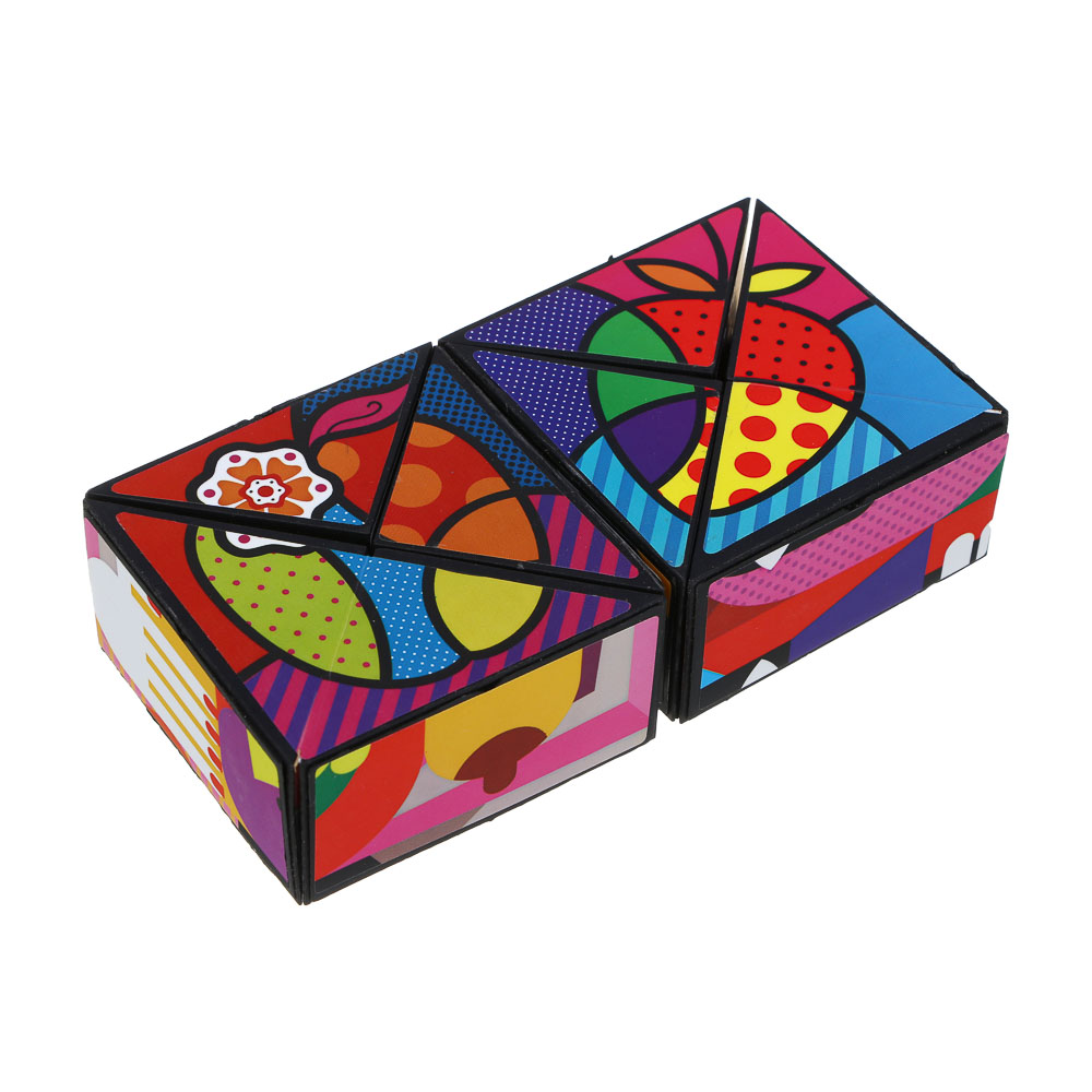 ИГРОЛЕНД Головоломка 3Д "Магнитный куб", PP, 6х6см, 3 дизайна - #9