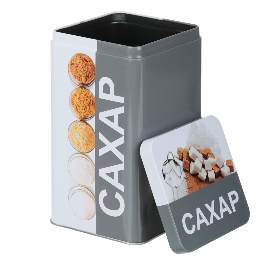 Банка для сахара 17x10x10см, жесть - #3