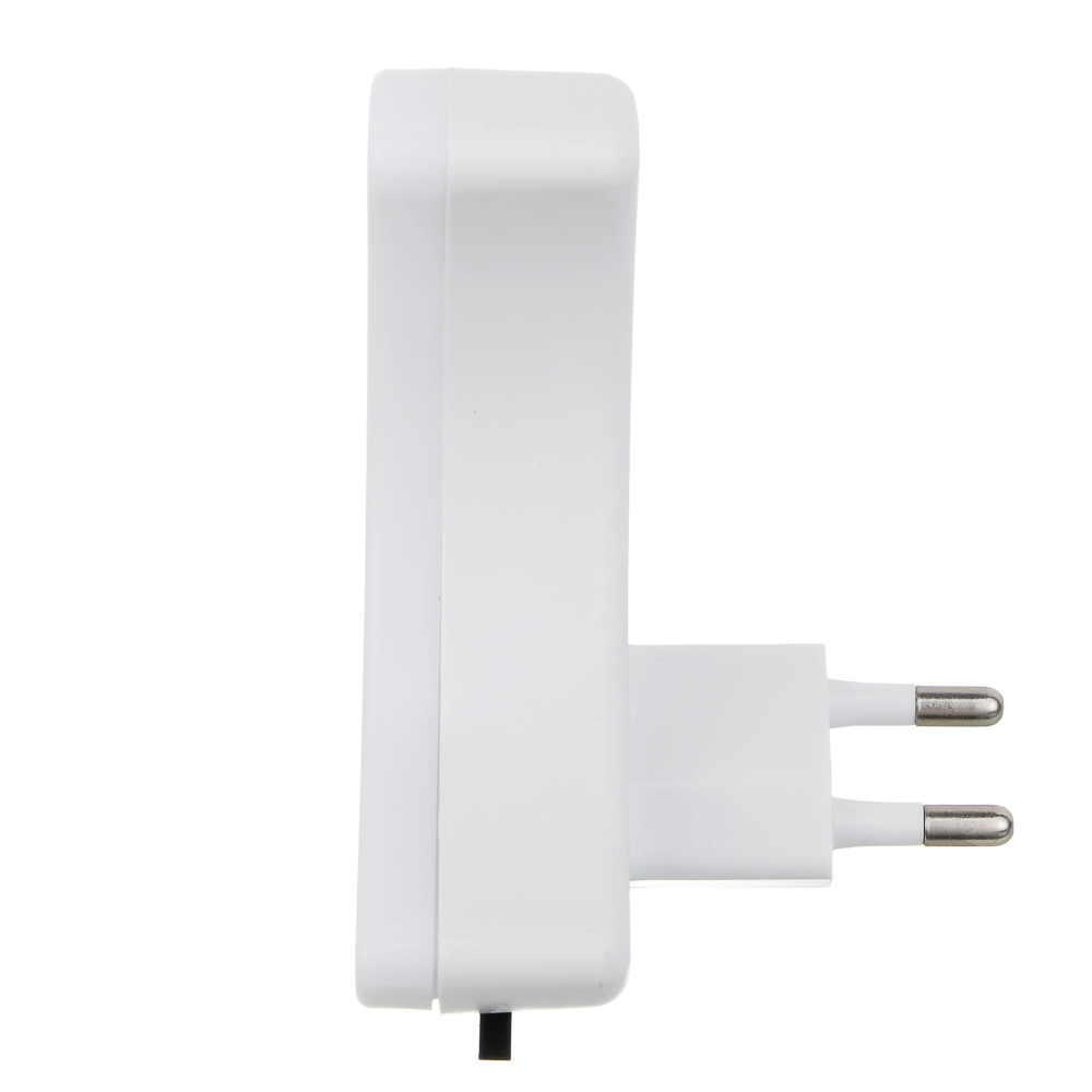 BY Светильник-ночник в розетку Месяц светодиодный, 1Вт, 9см, 230В, пластик, белый - #4