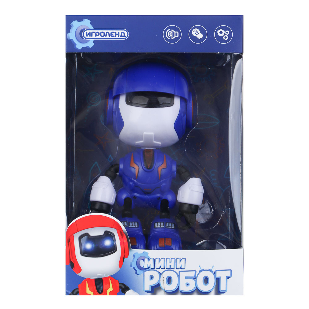 ИГРОЛЕНД Робот Мини, пластик, 15х11х12 см - #11