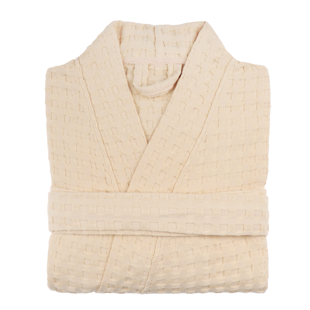 PROVANCE Монблан Халат вафельный, one size, 100% хлопок, 300гр/м2, бежевый - #5